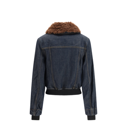 MAYFEYR - Ganni - Denim Bomber Jacket - A1130014077