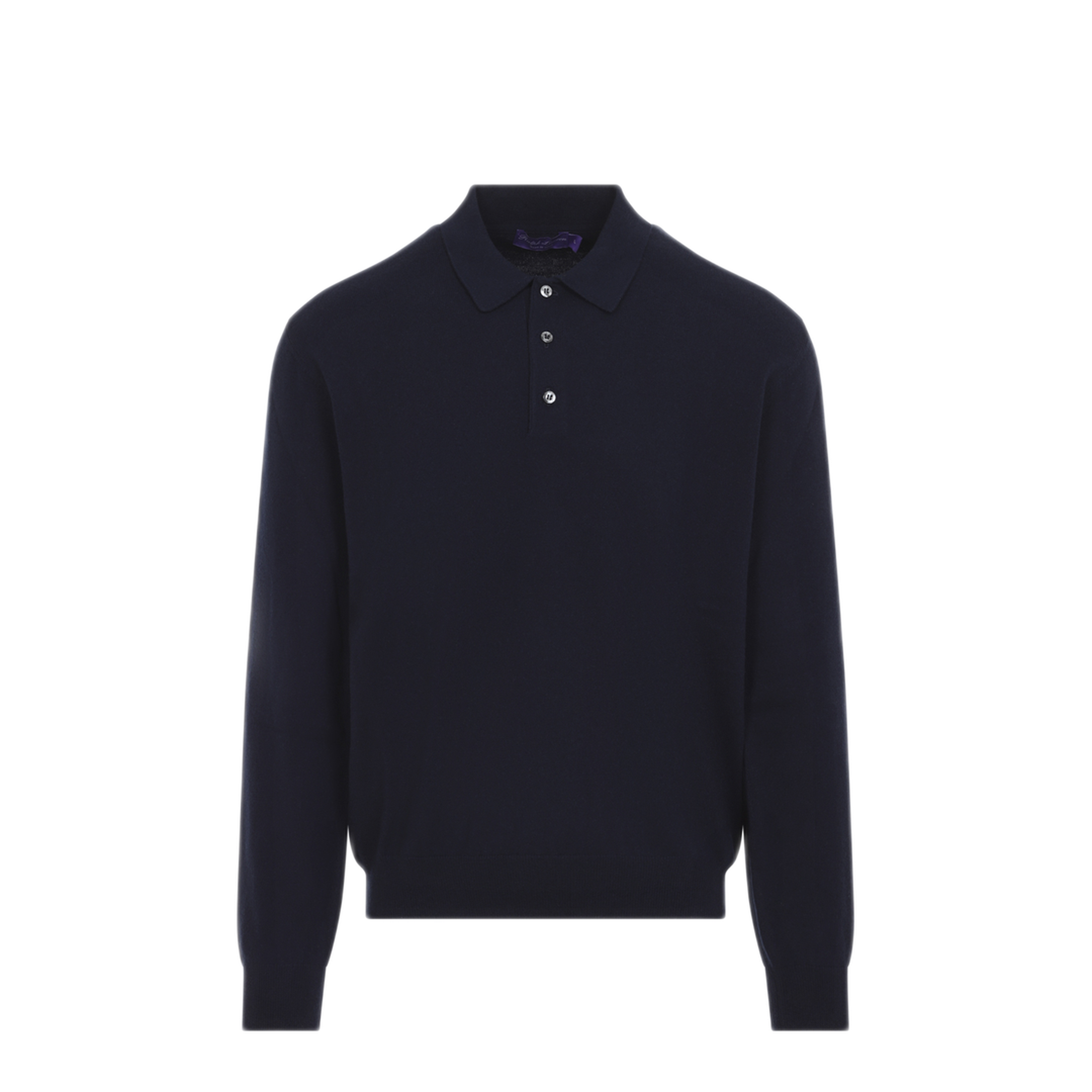 MAYFEYR - RALPH LAUREN PURPLE LABEL - Long Sleeve Knit Polo - 790P22444002CLASSIC