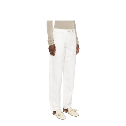 Cotton Trouser with Concealed Fastening
