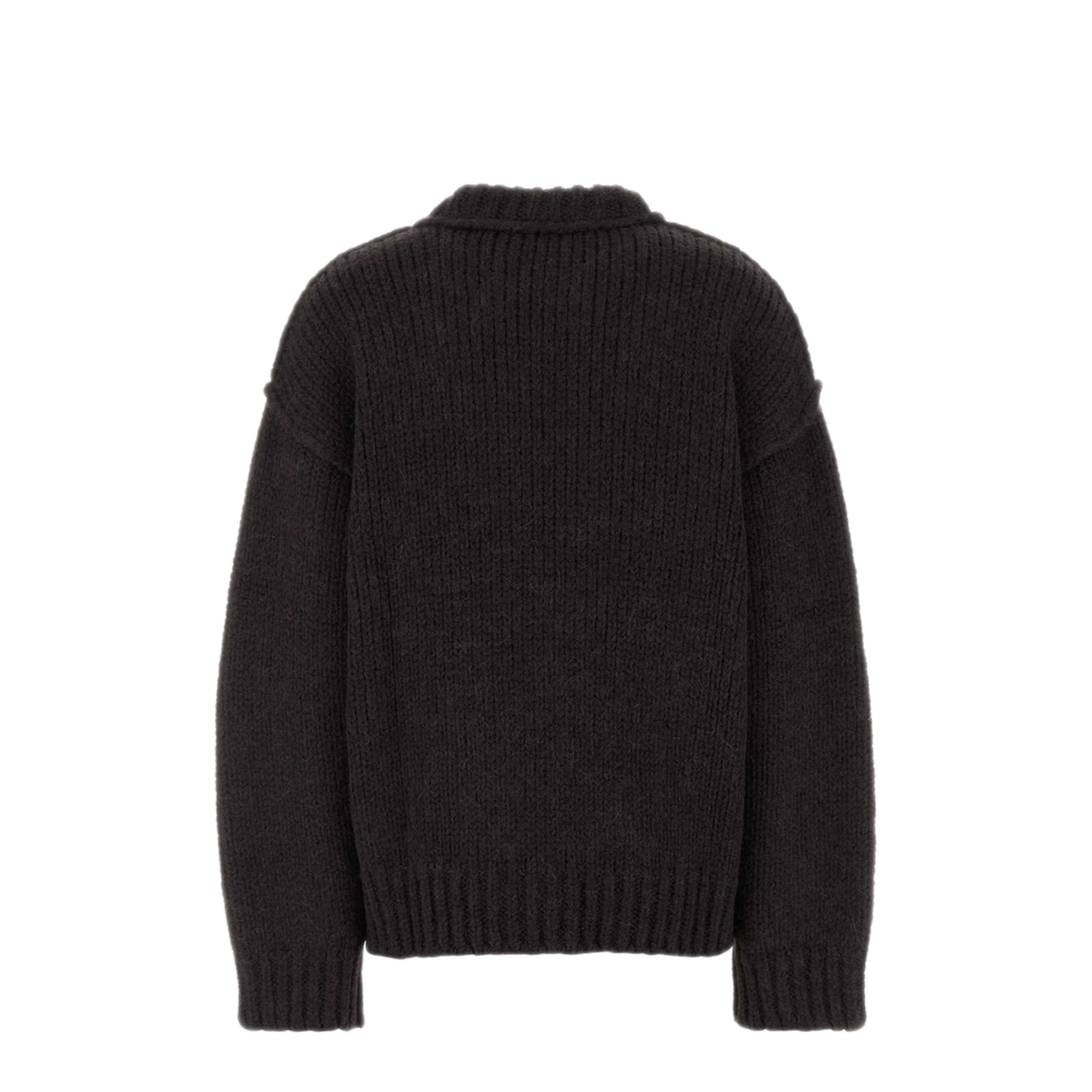 MAYFEYR - Our Legacy - Mock Roundneck Sweater - W4263MBBBROBEAMEGALPWOO
