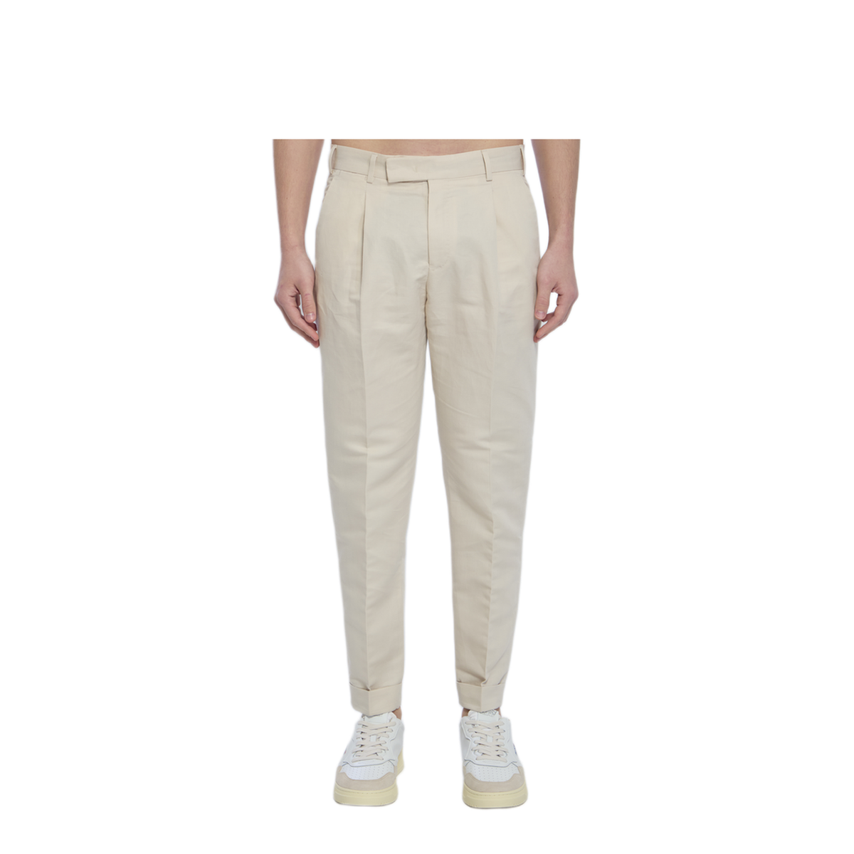 MAYFEYR - PT Torino - Rebel Pants In Linen And Cotton - CORSZAZ40FWDPU380015