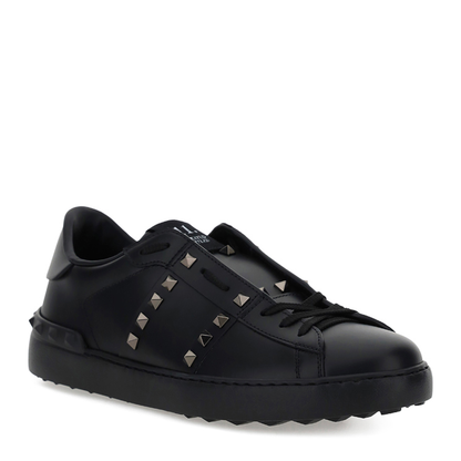 MAYFEYR - Valentino - Rockstud Untitled Calf Leather Sneakers - 9Y2S0931BXE
