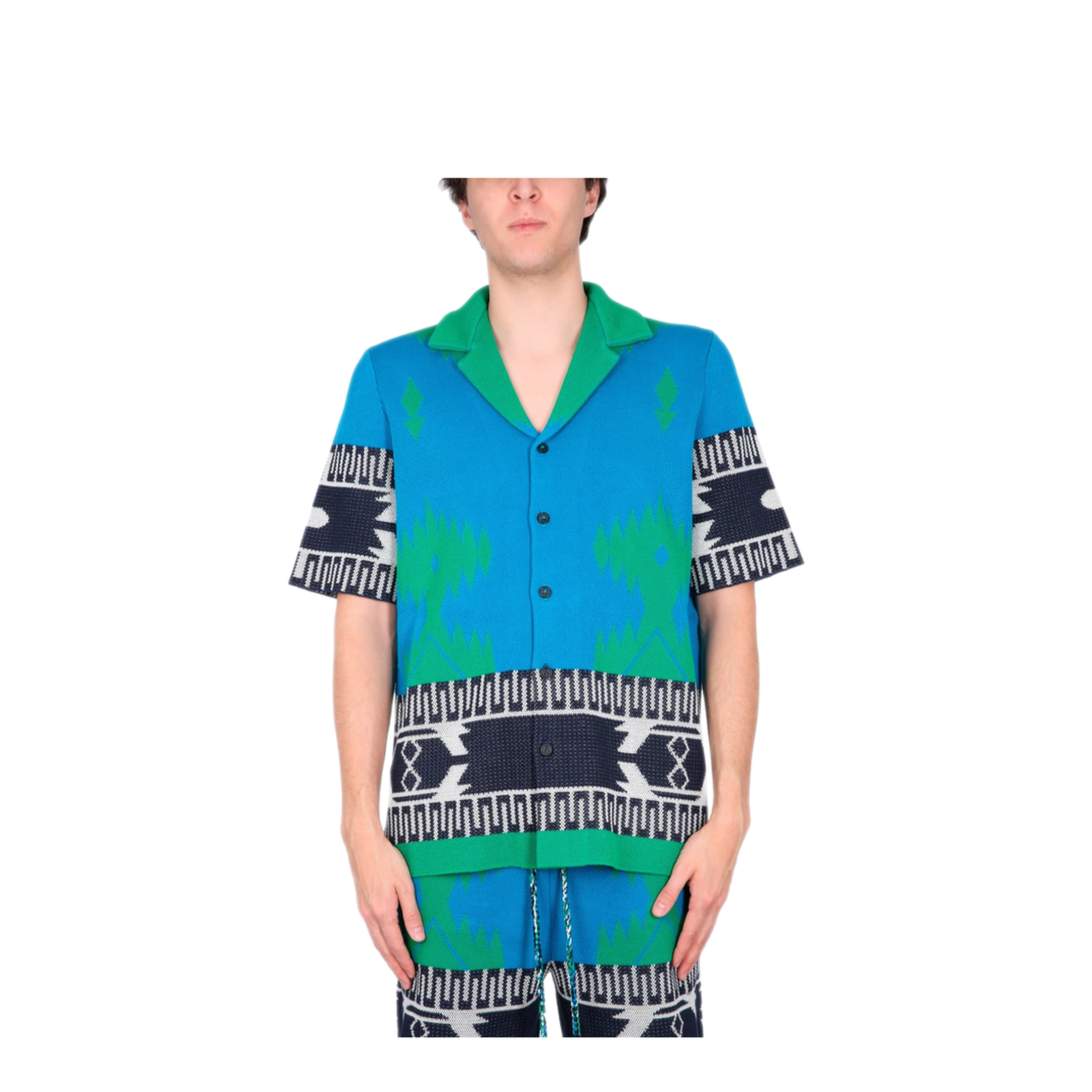 MAYFEYR - Alanui - Jacquard Shirt - LMHA037S23KNI0024557