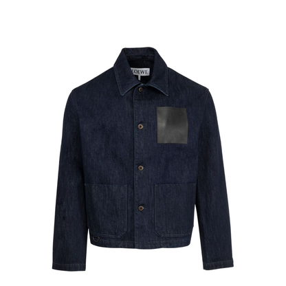 Anagram Denim Cotton Jacket