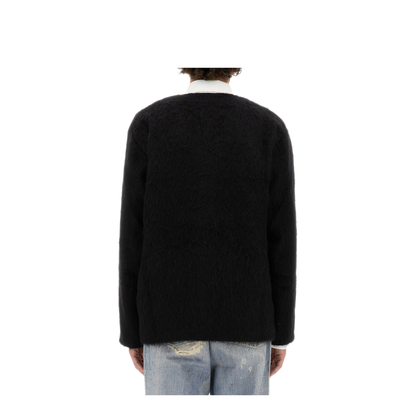 MAYFEYR - Our Legacy - Cardigan Scollo A V - M4206CBMBLACKMOHAIR