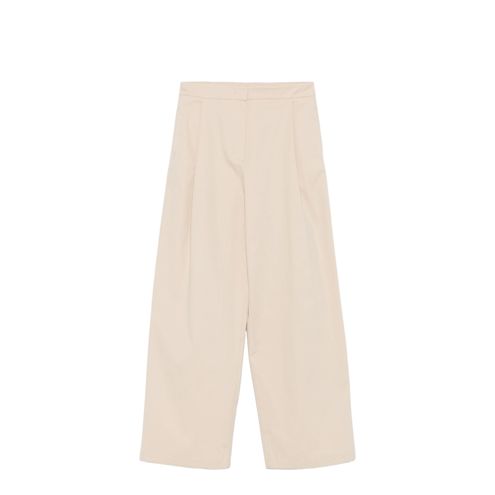 Brushed Cotton Long Skirt with Buttons