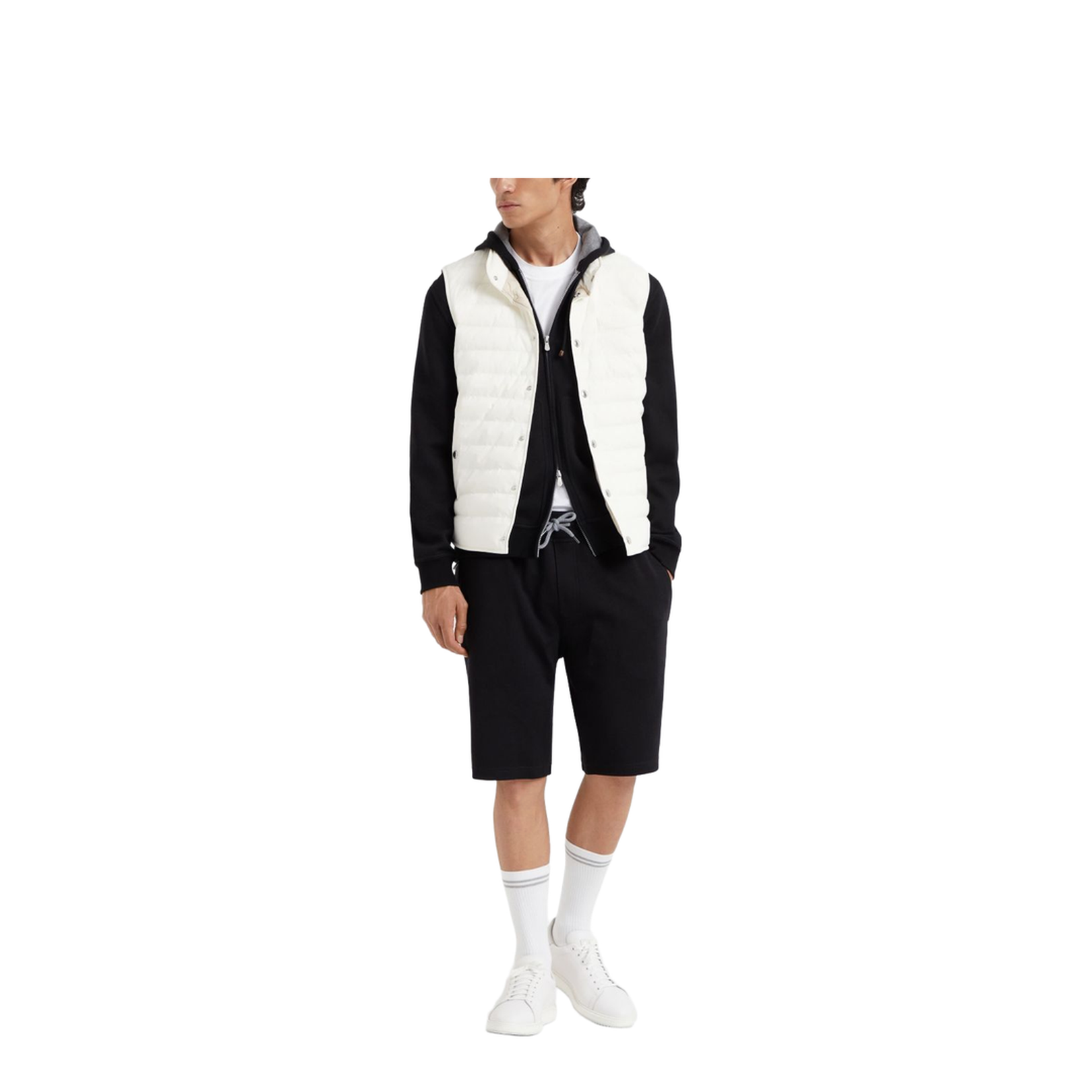 Cotton Blend Bermuda Shorts