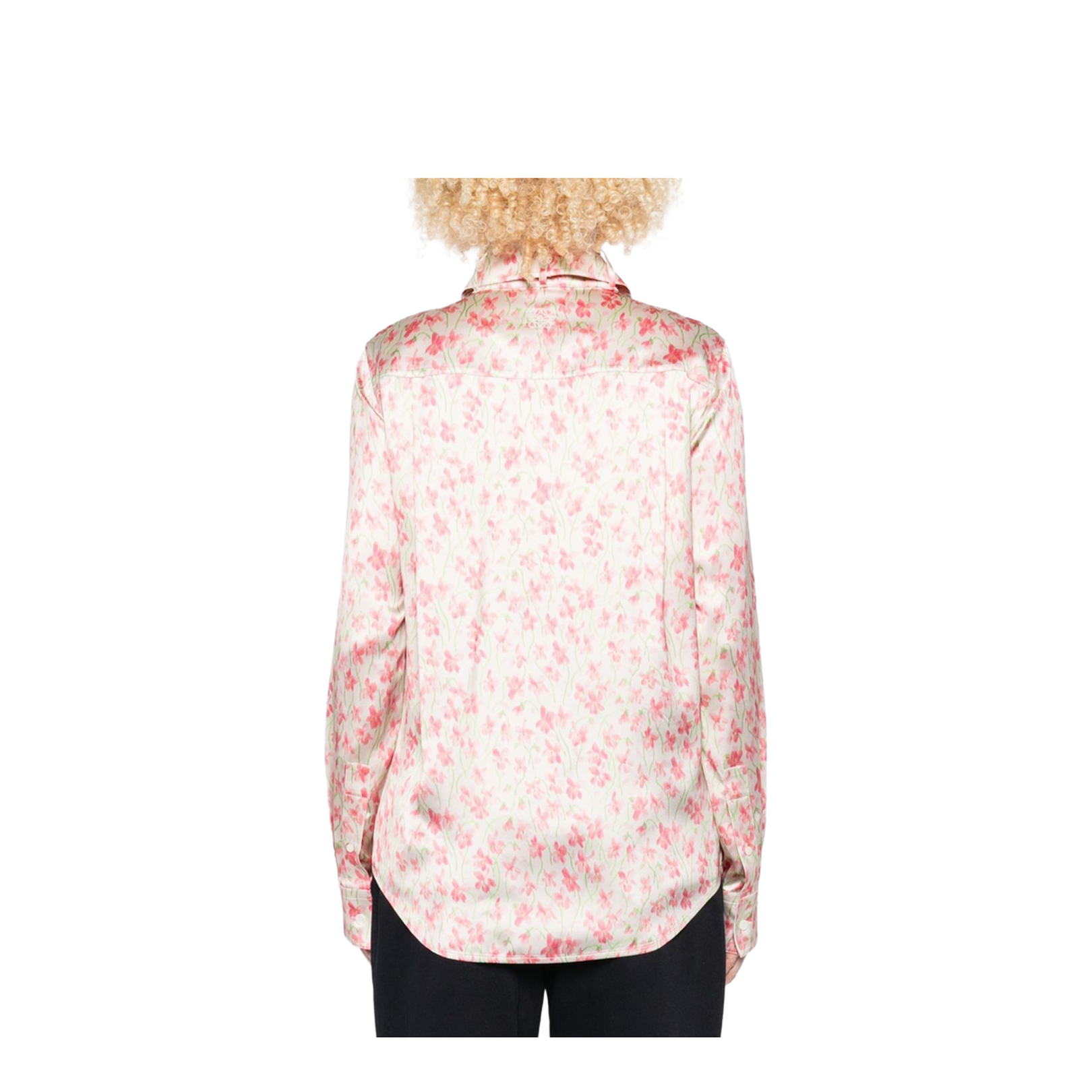 Shirt in Viscose White