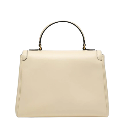Large 9To5 Shoulder Bag In Butter Color