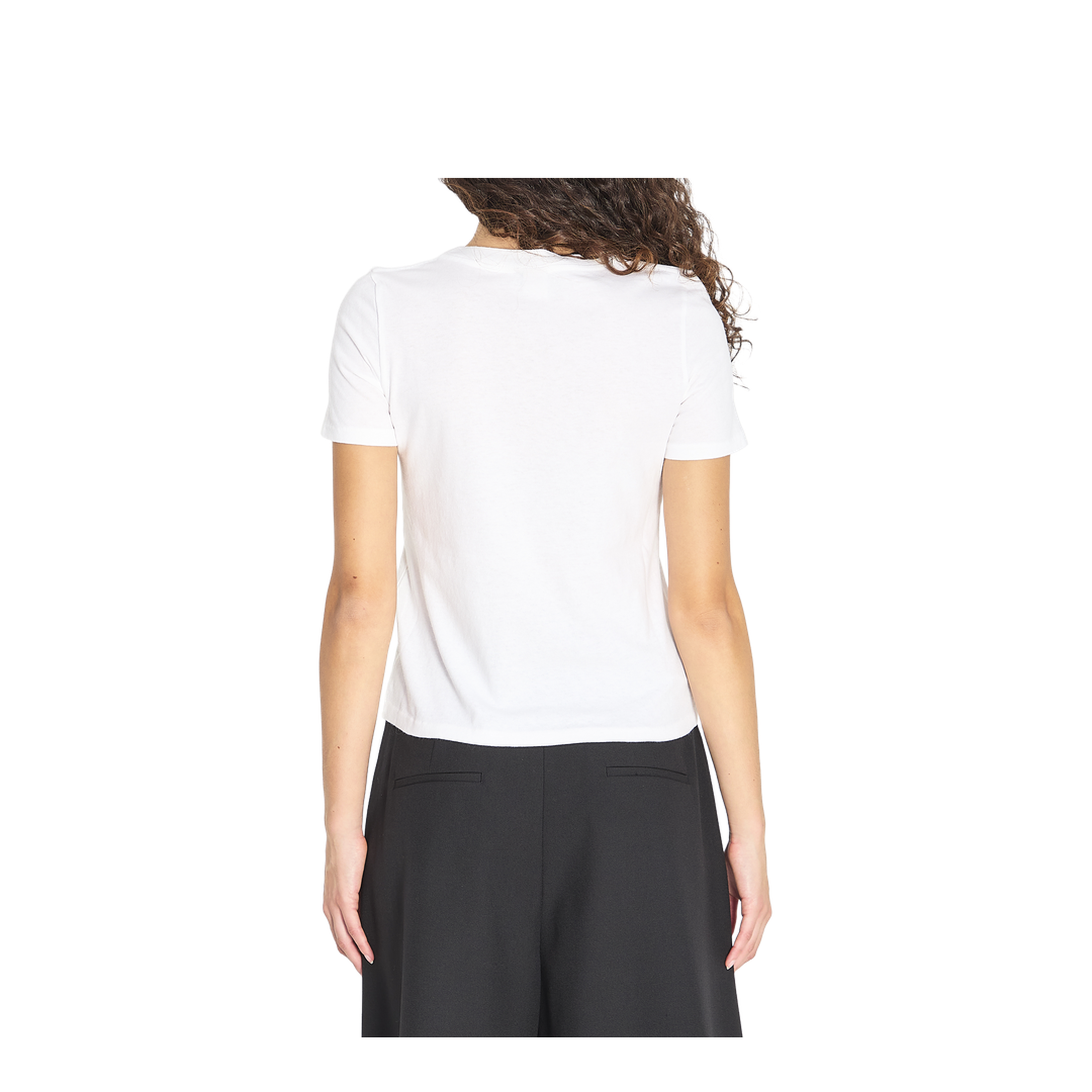 Baby Fit Logo T-Shirt in Cotton Jersey White