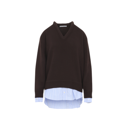 MAYFEYR - Acne Studios - Dark Brown Pullover - A60680ADM