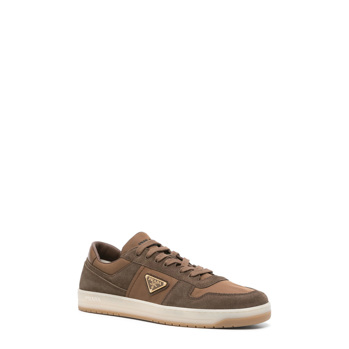 Downtown Suede and Nylon Sneakers