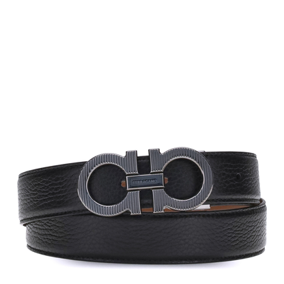 MAYFEYR - Ferragamo - Gancini Reversible Belt - 786347002
