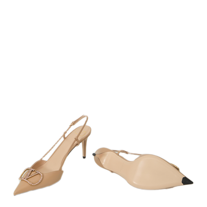 MAYFEYR - Valentino - Vlogo Signature Slingback Pumps - 9W2S0R01MNV04W