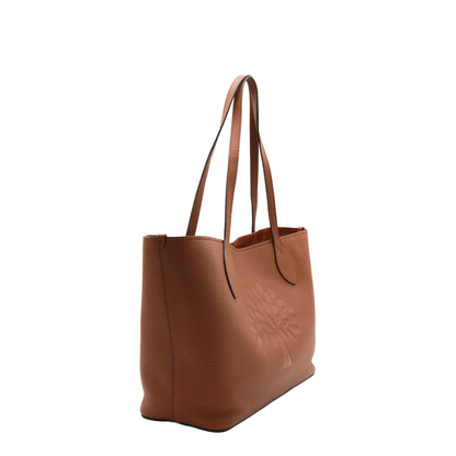 Tree Tote Heavy Grain Leather Tote - Bright Oak