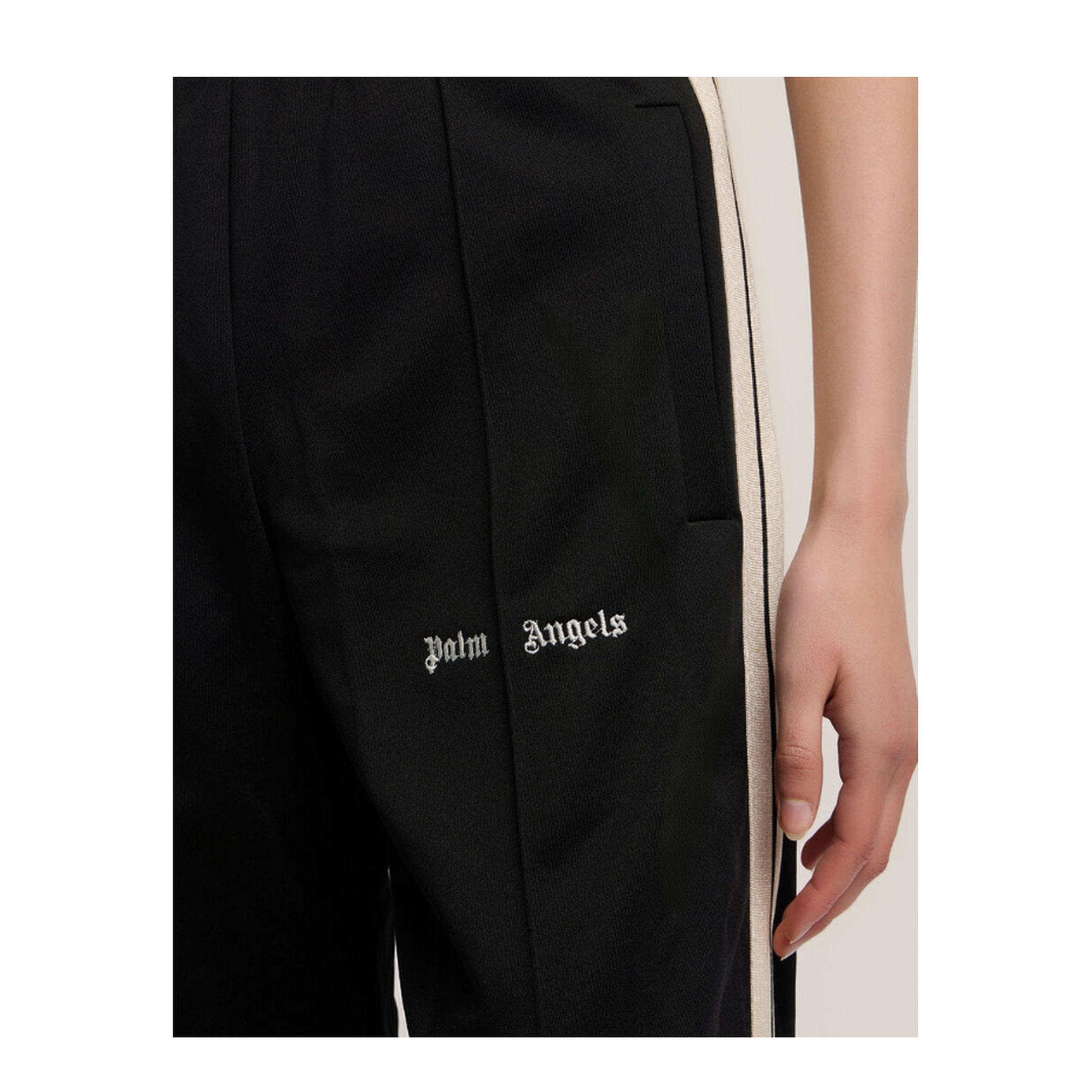 MAYFEYR - Palm Angels - Classic Logo Track Loose Pants - PWCJ031S26FAB0011003