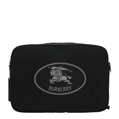 Black Nylon Crossbody Bag