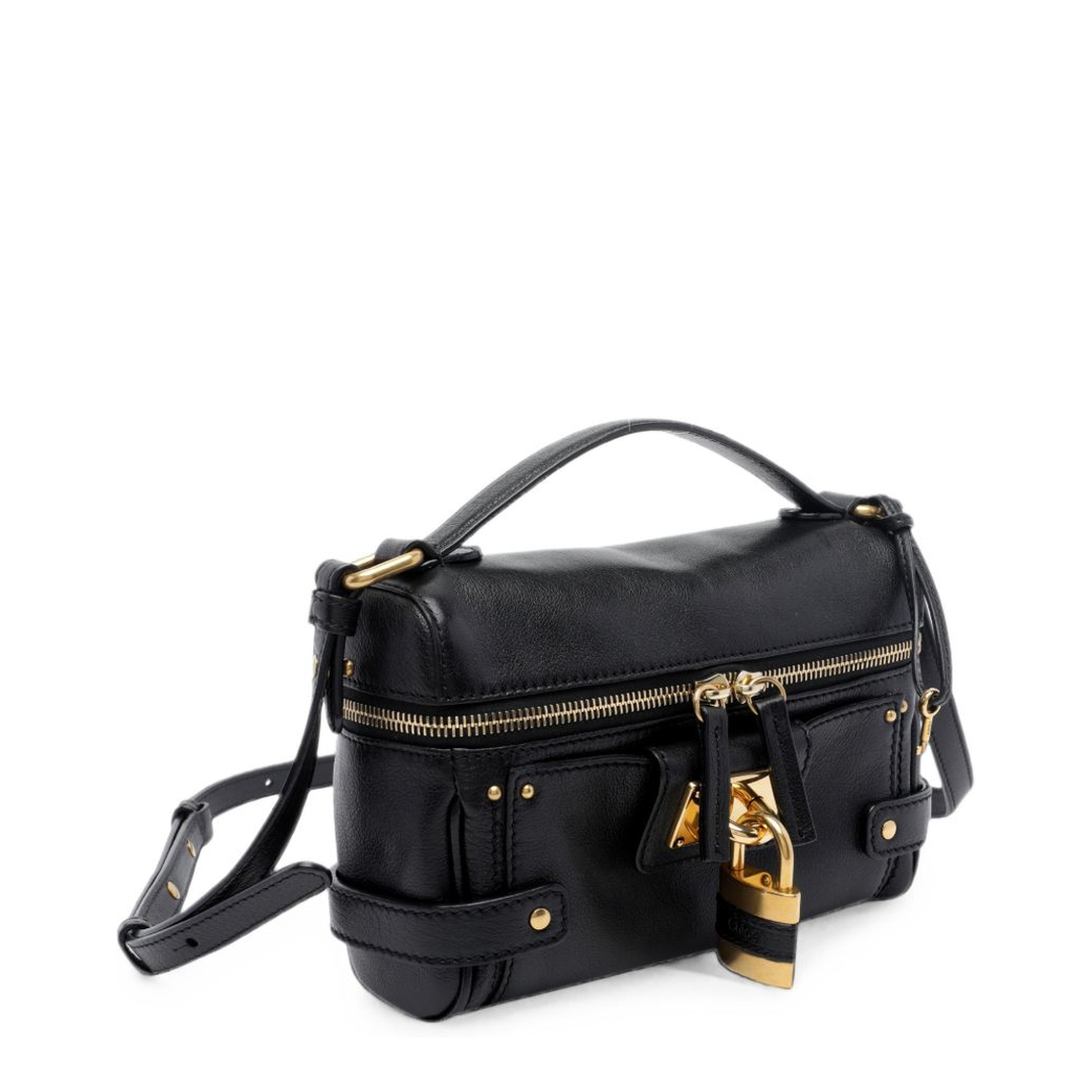 MAYFEYR - Chloè - Black Leather Padded Bag - CH26WS855P75001