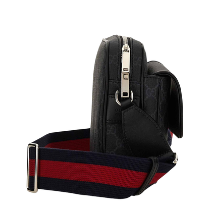 GG Black Small Leather Crossbody Bags - Black