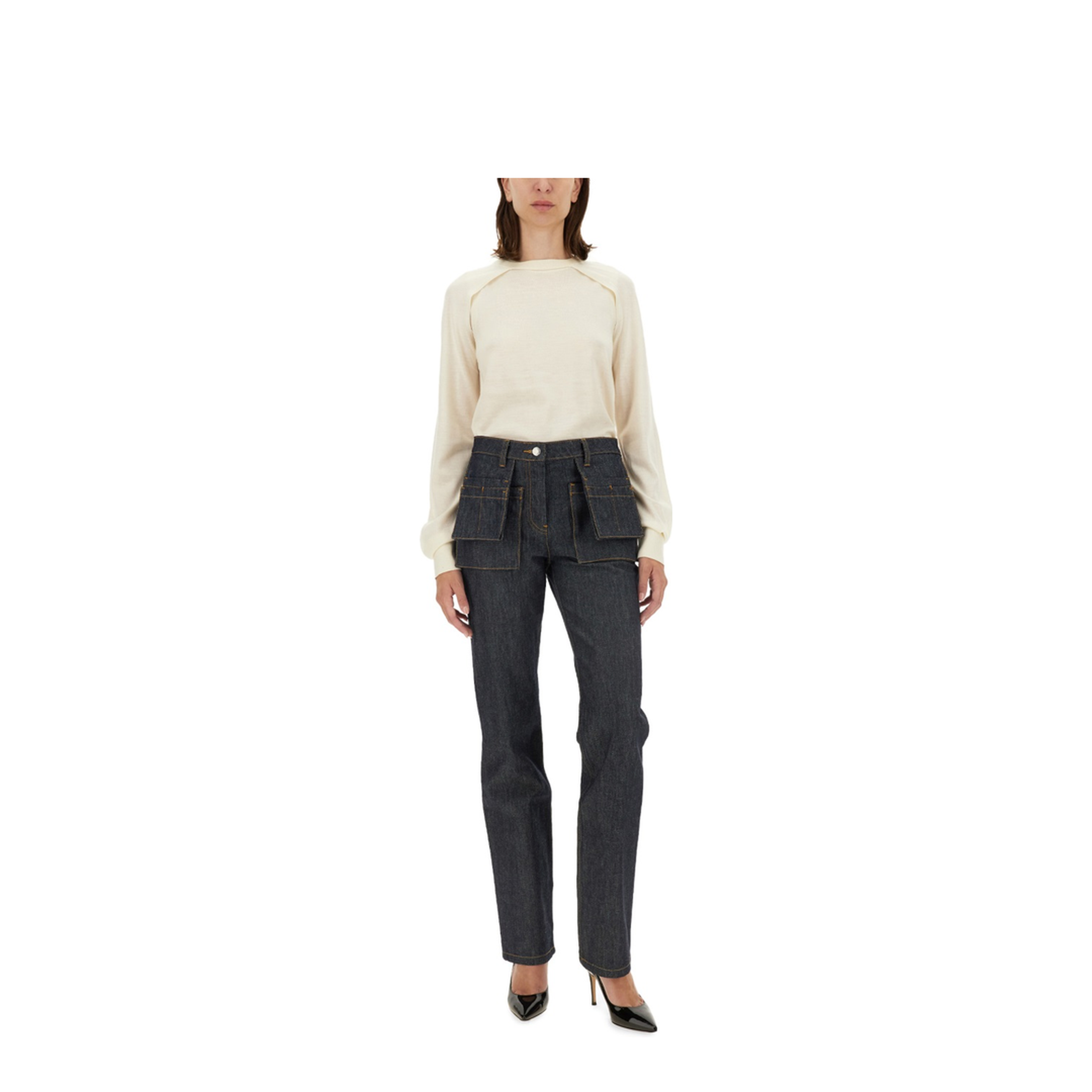 MAYFEYR - HELMUT LANG - Wool Jersey Sweater - O04HW707C05