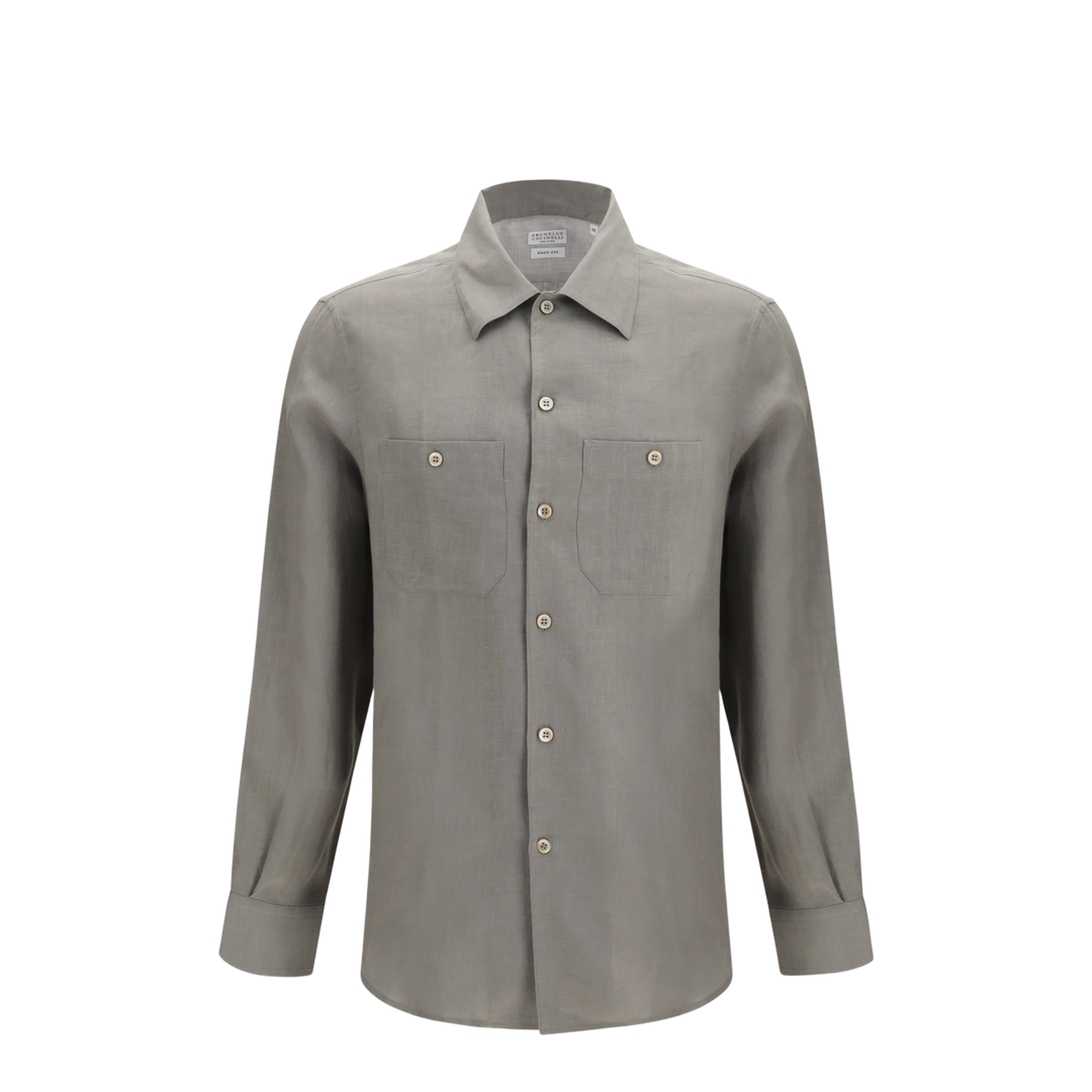 MAYFEYR - Brunello Cucinelli - Easy-Fit Linen Shirt With Chest Pockets - MA6980658