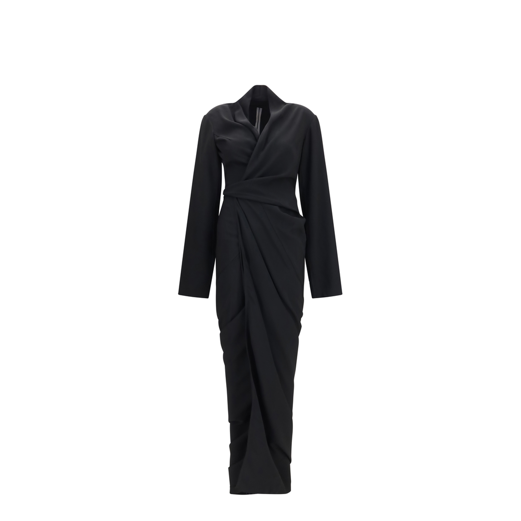 MAYFEYR - Rick Owens - Wrap Draped Long Dress - RP02F5501HY09