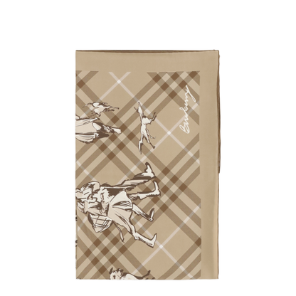 MAYFEYR - Burberry - Check Silk Twill Scarf - 8131637C5055