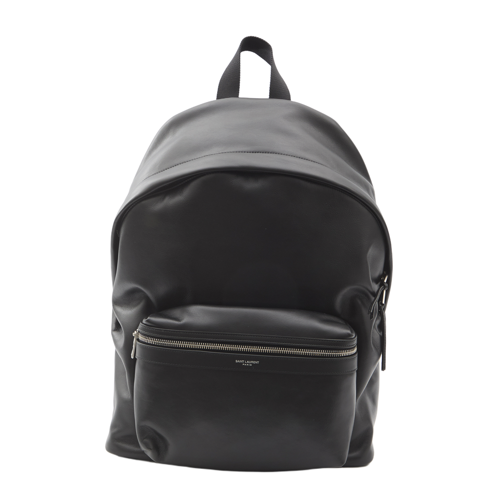 City Leather Backpack - Black