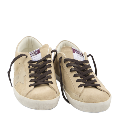 Super Star Suede Upper Nappa Star and Heel with Metal Lettering