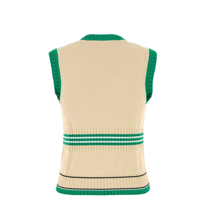 Cream Cotton Vest
