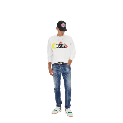 MAYFEYR - Dsquared2 - Pac-Man Sweatshirt - S71GU0638S25516100