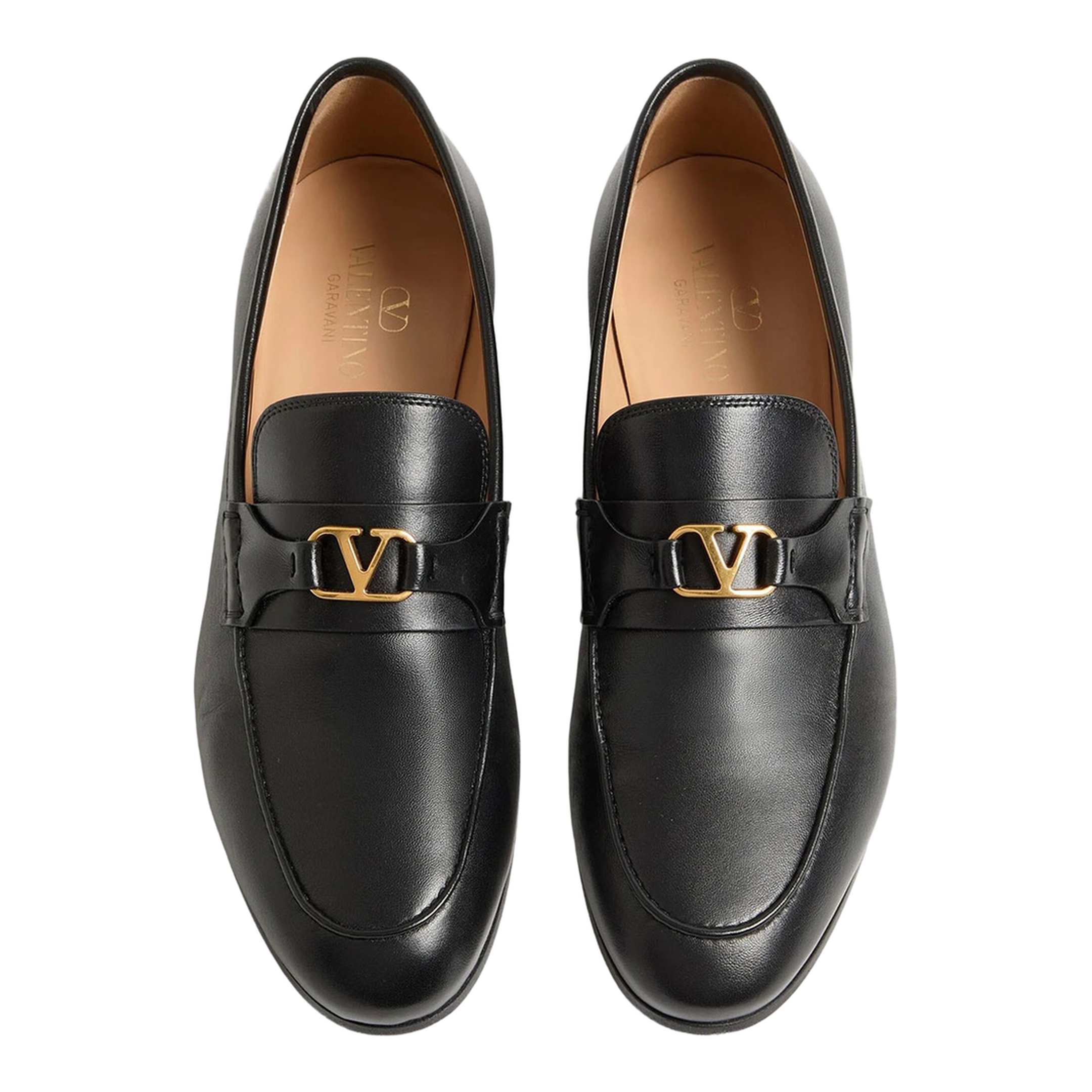 MAYFEYR - Valentino - Vlogo Signature Nappa Leather Loafers - YS0N31EJC