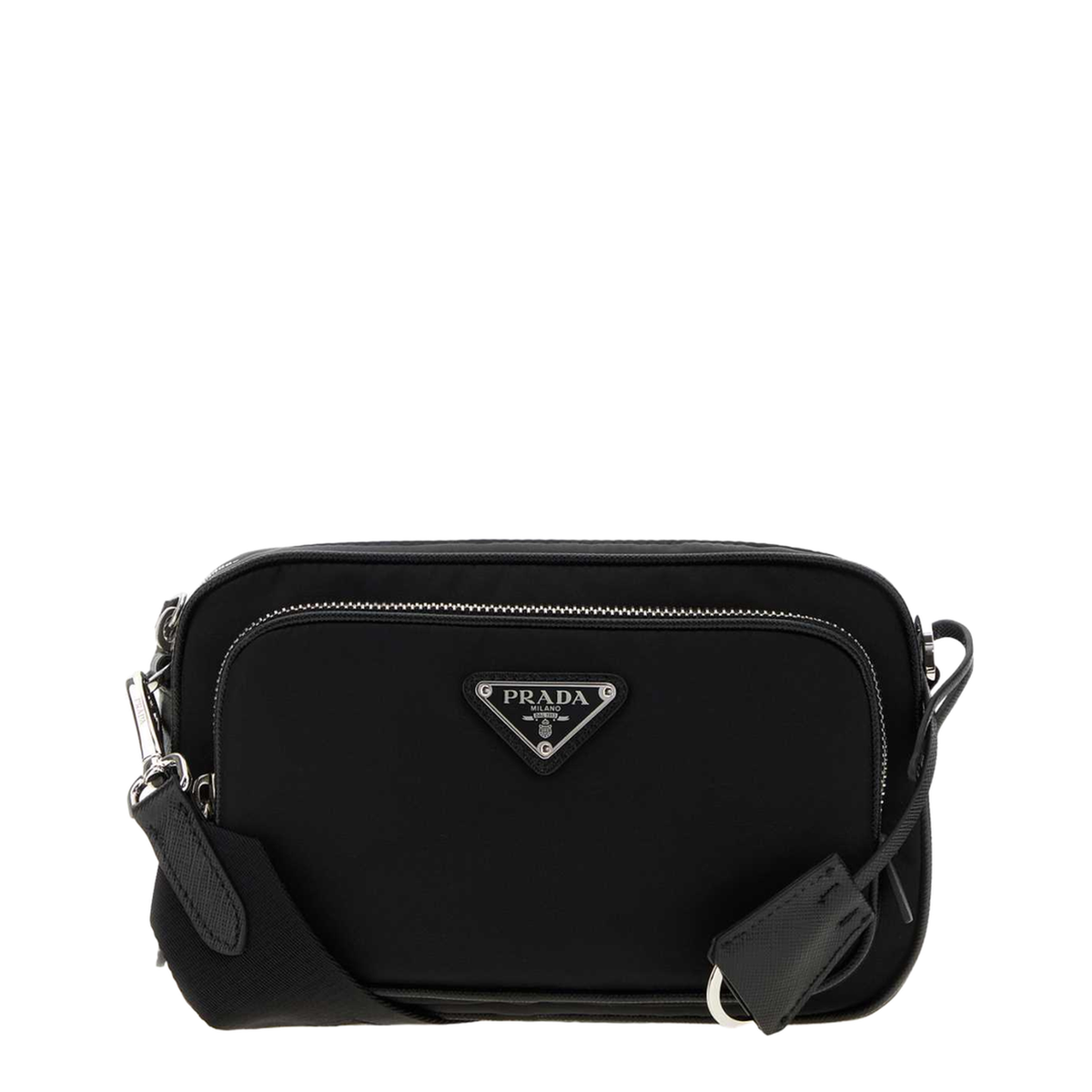 MAYFEYR - Prada - Black Re-Nylon Crossbody Bag - 1BH226R064F0002
