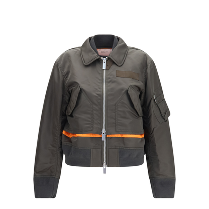 MAYFEYR - Sacai - Double-Zip Nylon Jacket - 2608582