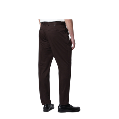 MAYFEYR - PT Torino - Brown Cotton Blend Trousers - CORSZ1Z00FWDNU680190