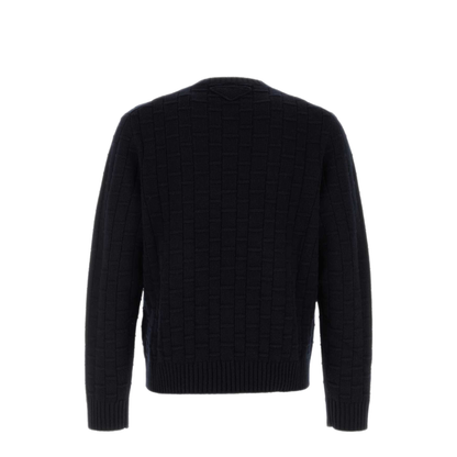 MAYFEYR - Prada - Midnight Blue Wool Blend Sweater - UMB889SOOO15TOF0008
