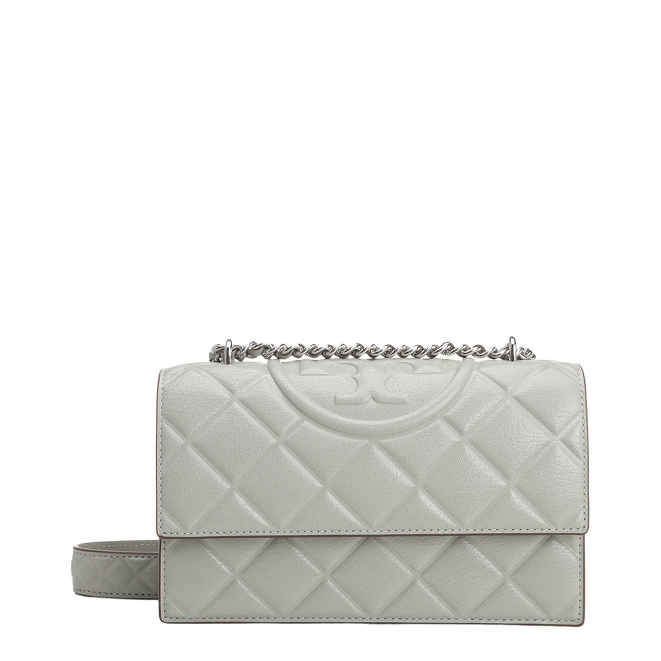 Fleming Small Shoulder Bag Grey