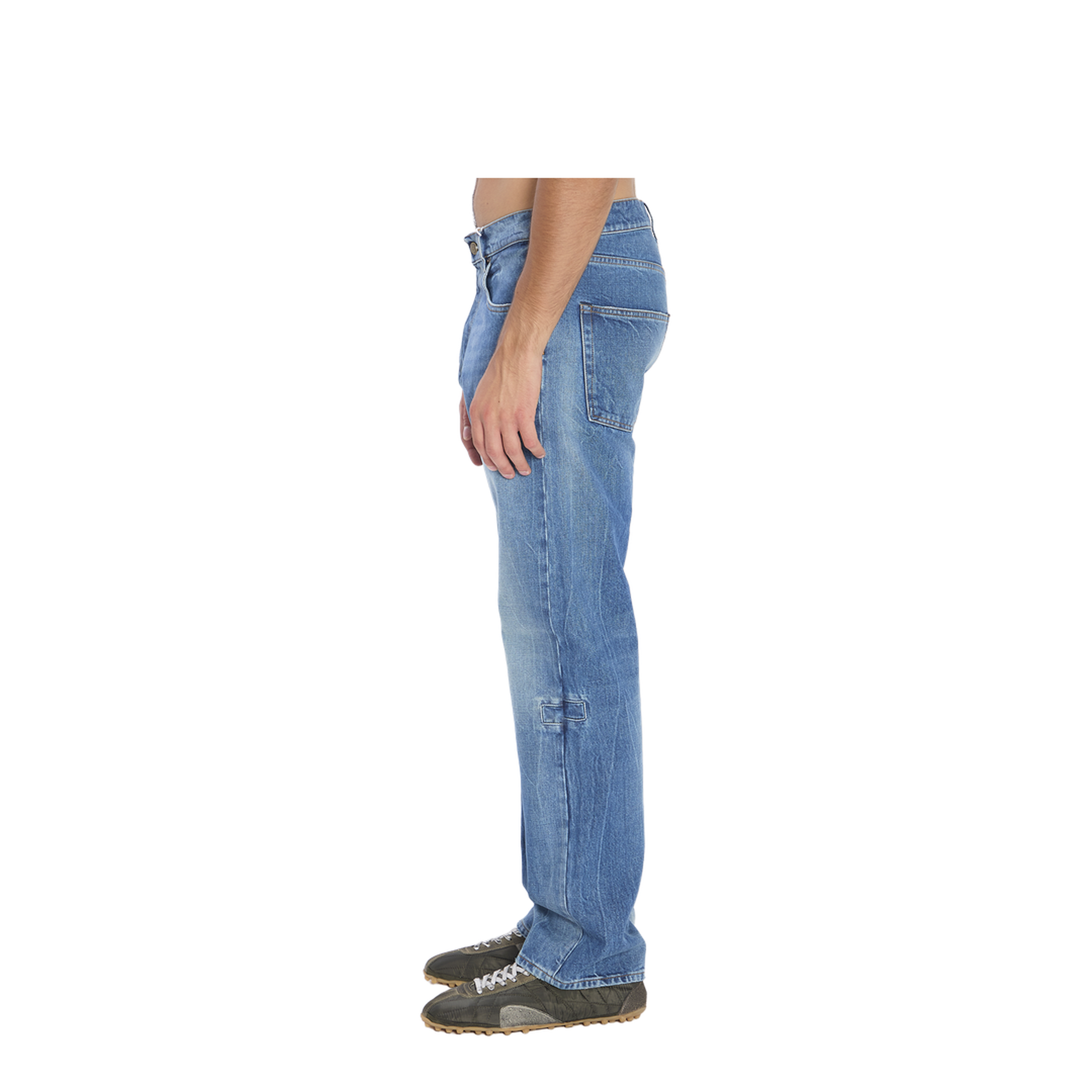 Jeans with patch