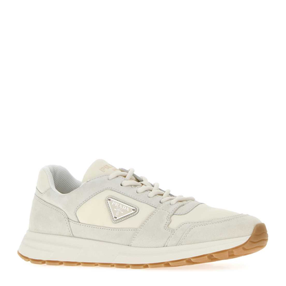 MAYFEYR - Prada - Two Tone Canvas And Suede Sneakers - 2EE479FG0003ANKF0001