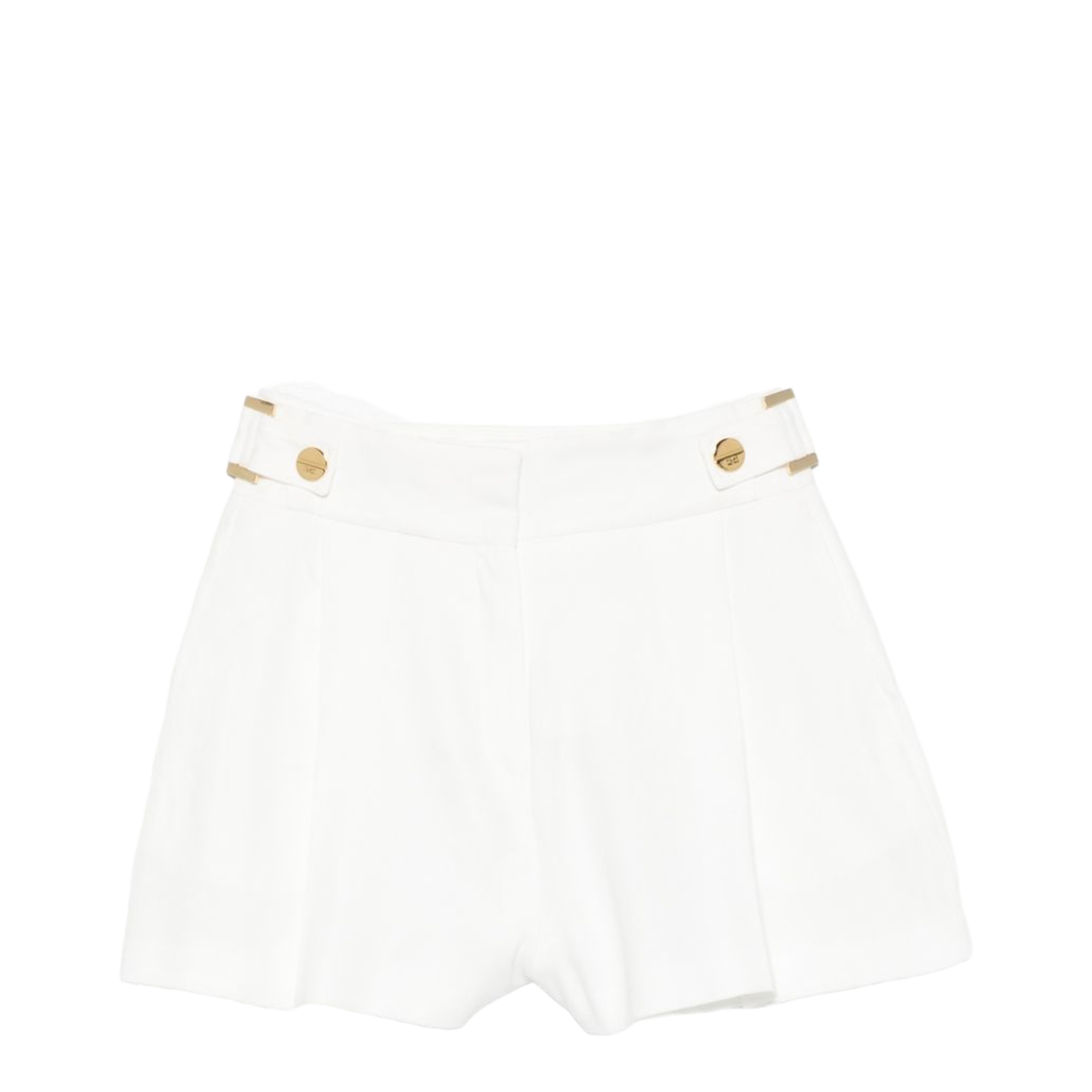 MAYFEYR - Elisabetta Franchi - Shorts Ivory - SH01162E2360
