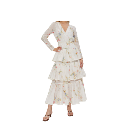 Lucky Maxi Dress In White