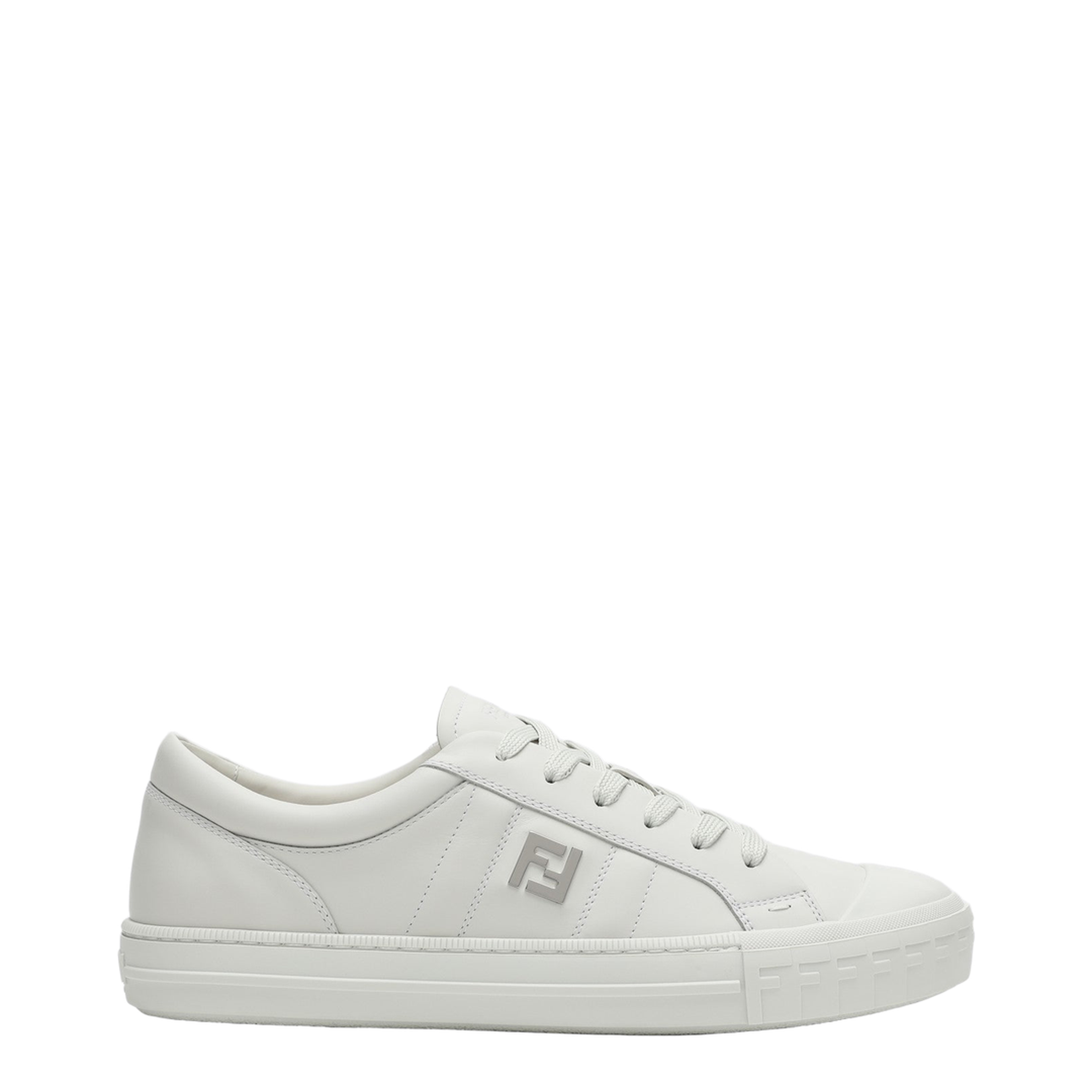 Domino Trainers Leather White