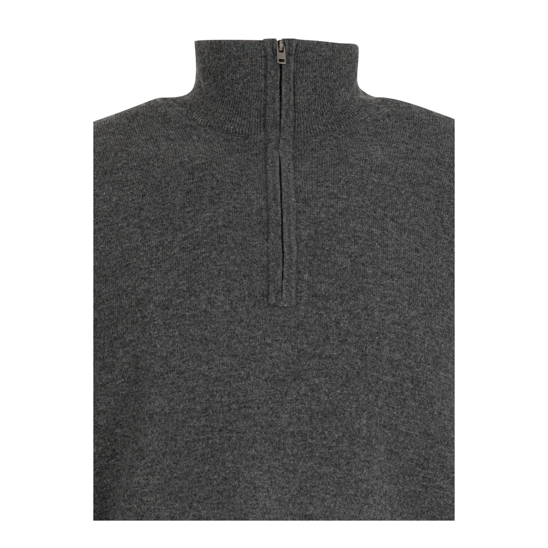 MAYFEYR - Vince - Cashmere Sweater With Half Zipper - MR8066577A067MHG