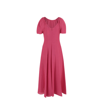 Linen And Viscose Dress
