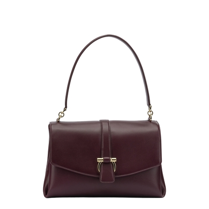 Leather Handbag Maroon