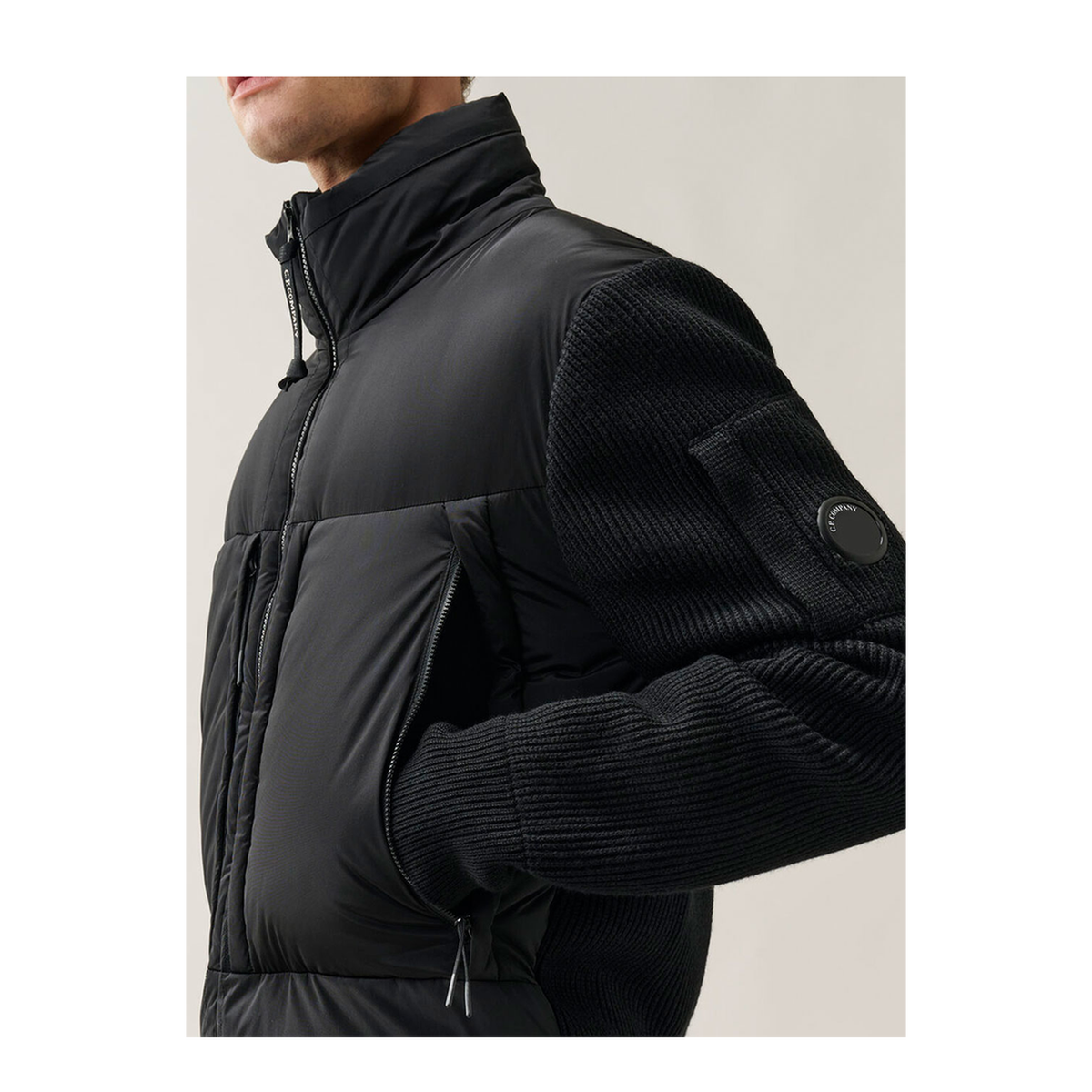 Lens Zip Sweater