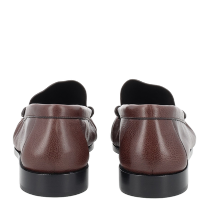 MAYFEYR - Saint Laurent - Loafer Supple In Matte Leather In Brown - 83947125VAA2128