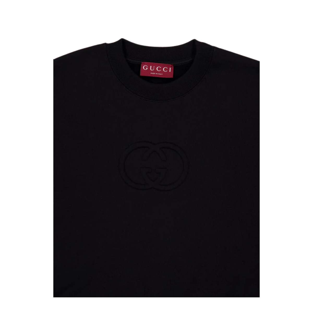 MAYFEYR - Gucci - Black Cotton Oversize Sweatshirt - 838450XJHJO1043