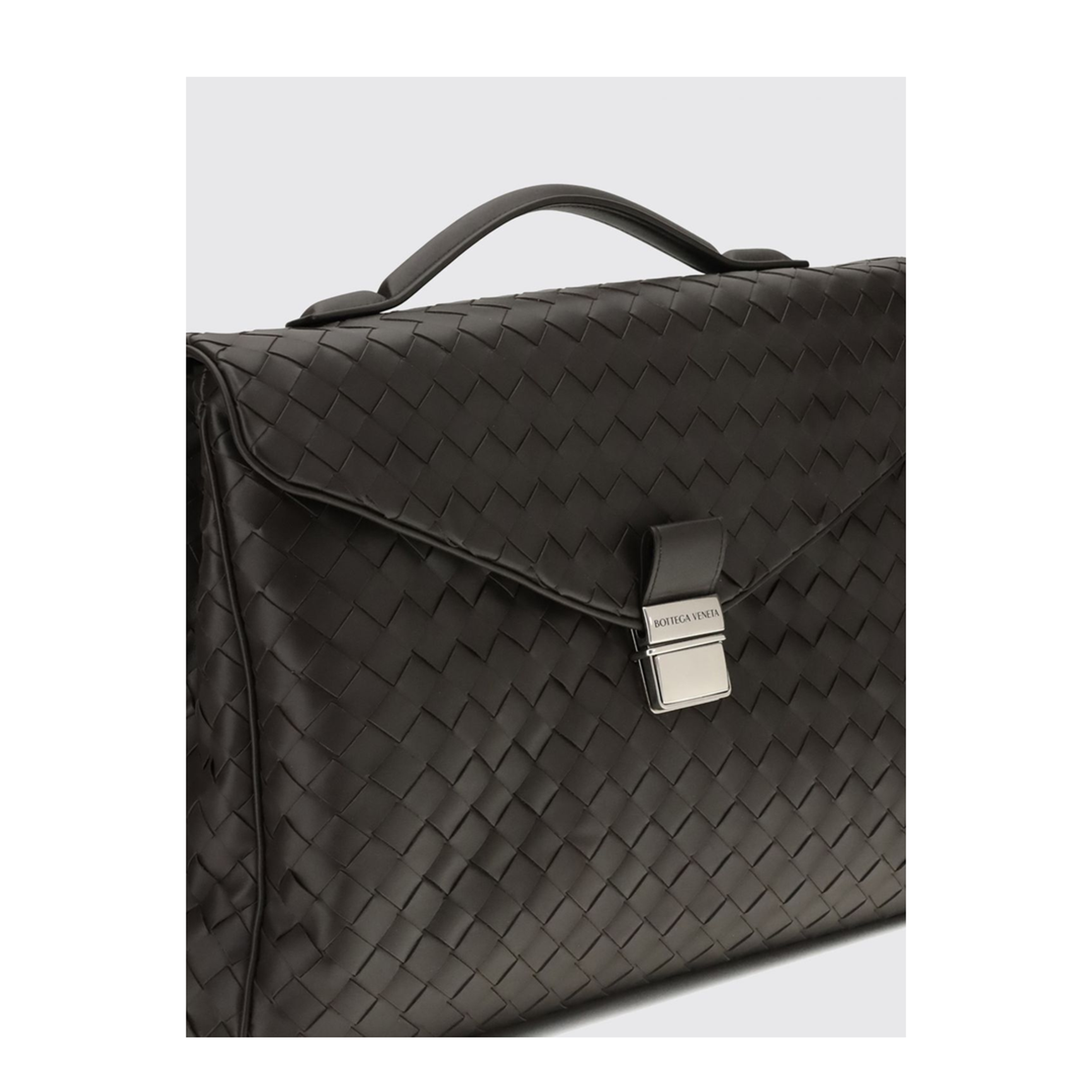 Archivist Briefcase Intrecciato Calfskin - Fondant