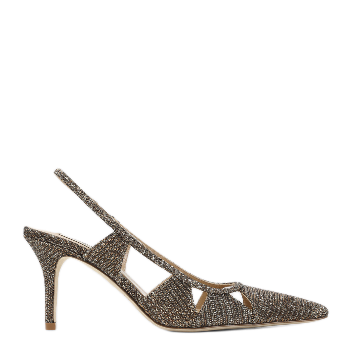 MAYFEYR - ARTEANA - Savona Glitter Pumps - AW26SAVCAMGSP75CAMEL